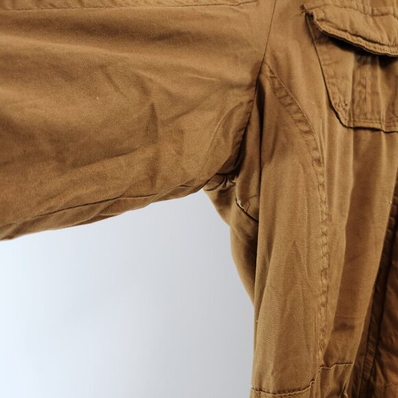 YMI Tan Parka w/ Removable Faux Fur Hood Large - Picture 2 of 14